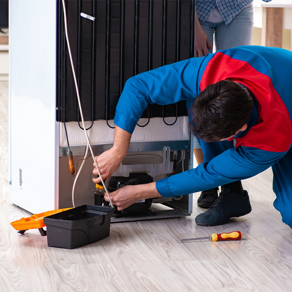 how much do you charge for refrigerator repair services in Princeton IA